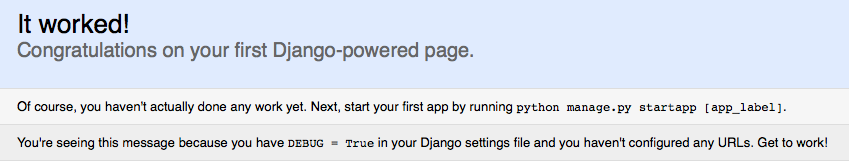 Django test page. Django test page.