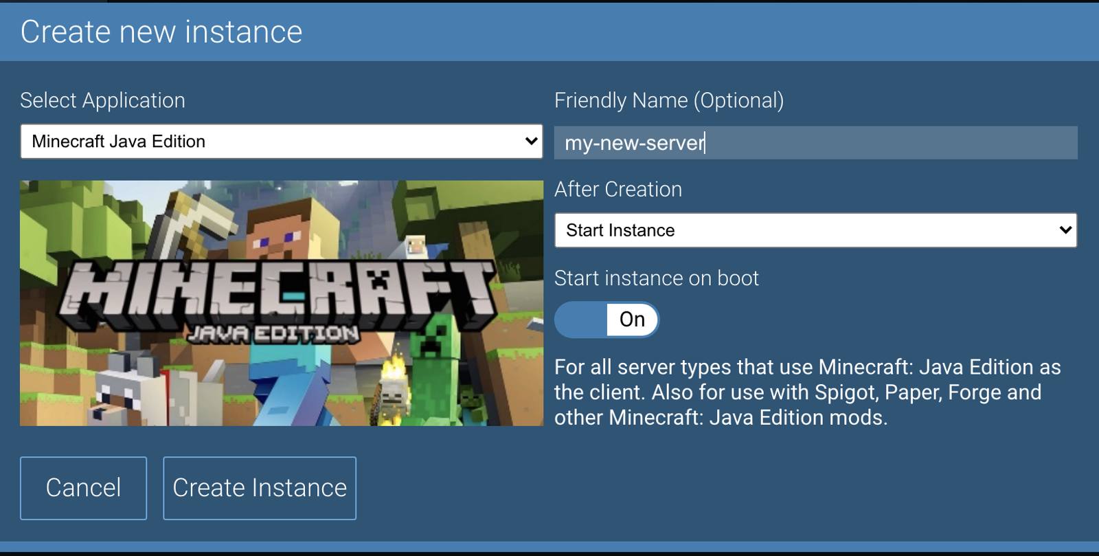 AMP application AMP application